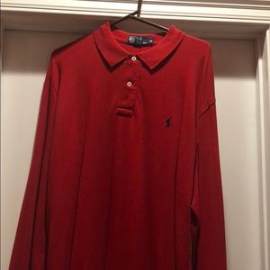 Long sleeve polo